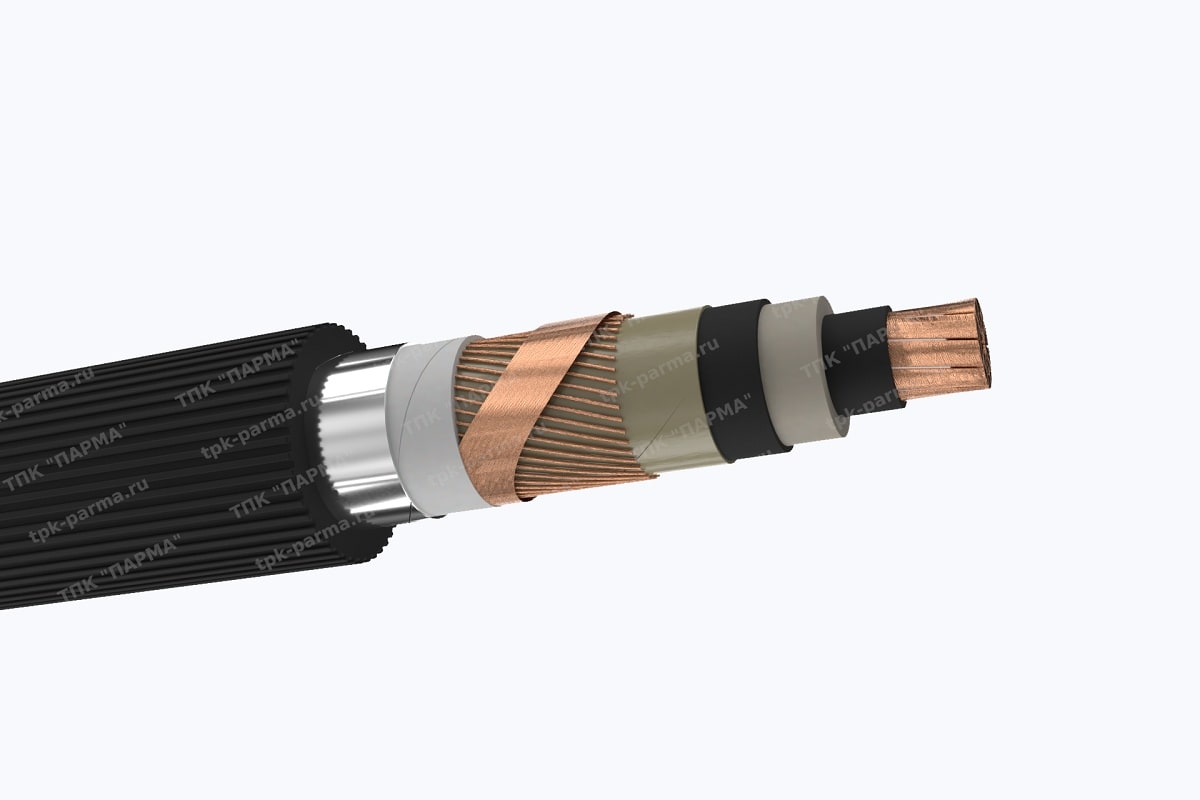 Кабель ПвПу2г 1х300/200 - 64/110кВ