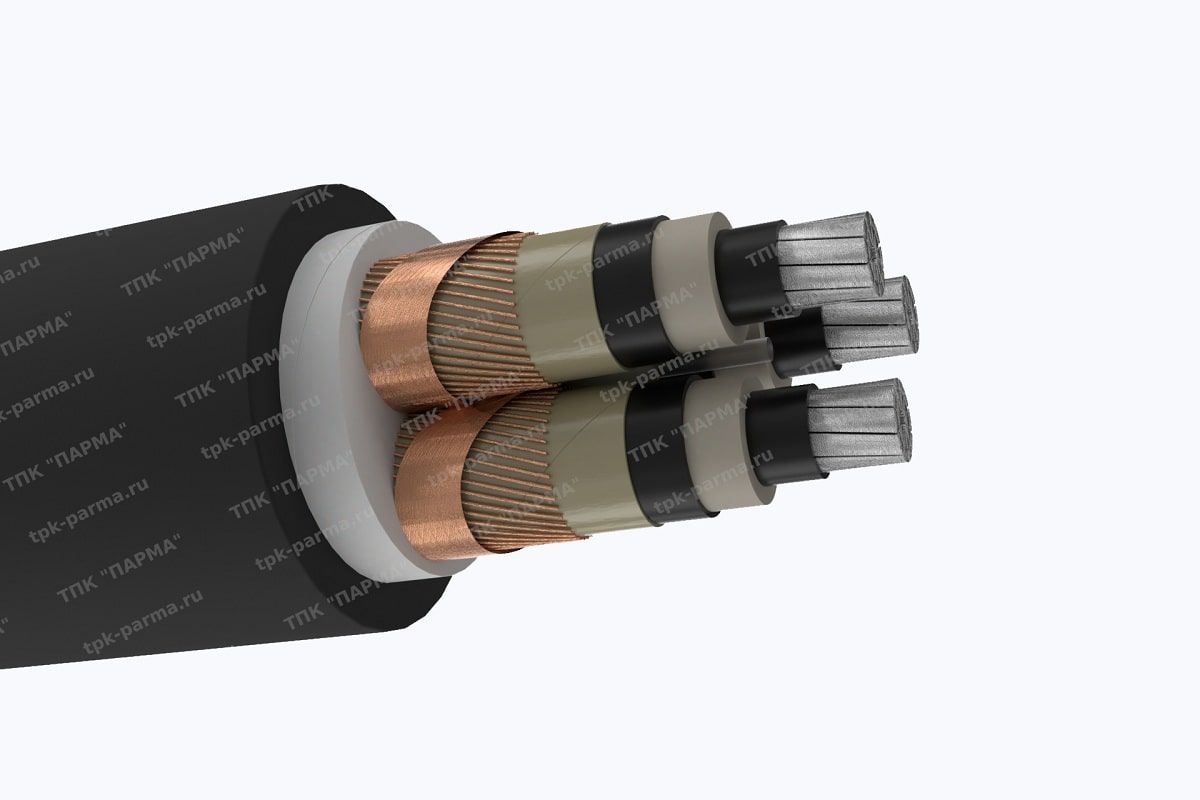 Фотография провода Кабель АПвП 3х300/35 - 20кВ
