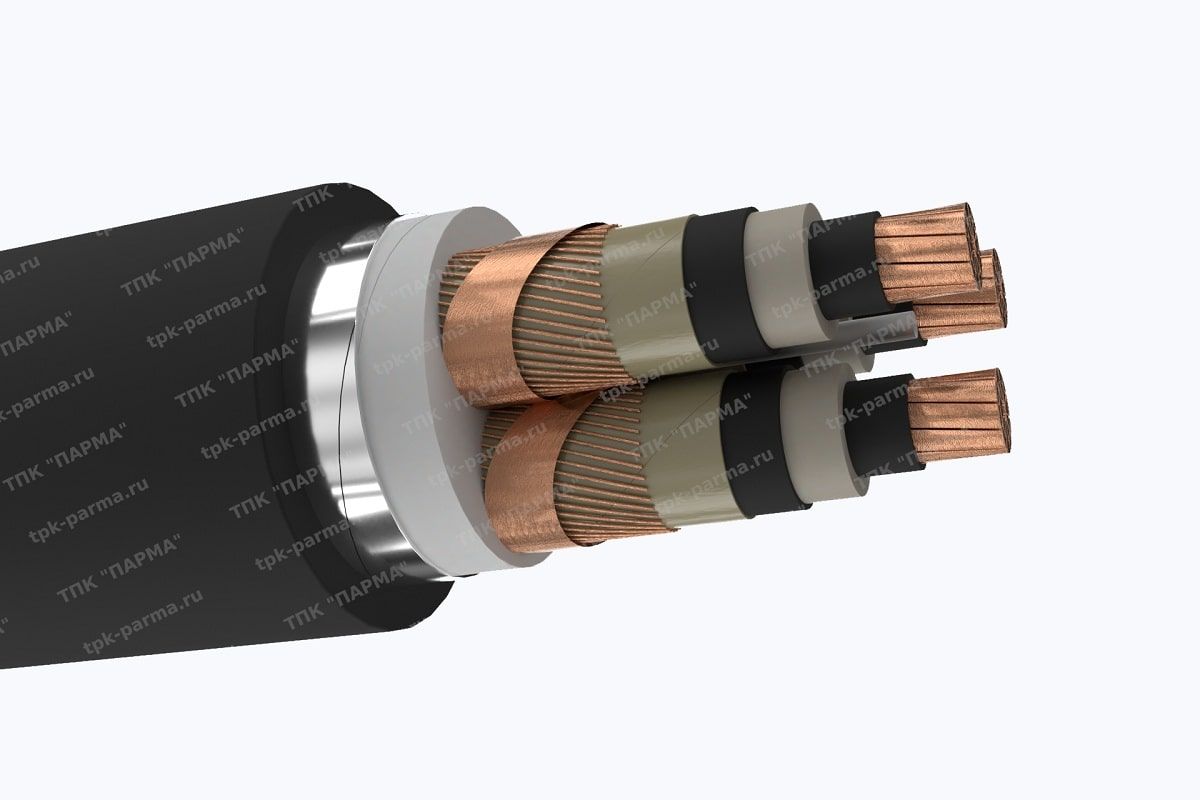 Кабель ПвБВнг(A)-LS 3х240/95 - 10кВ