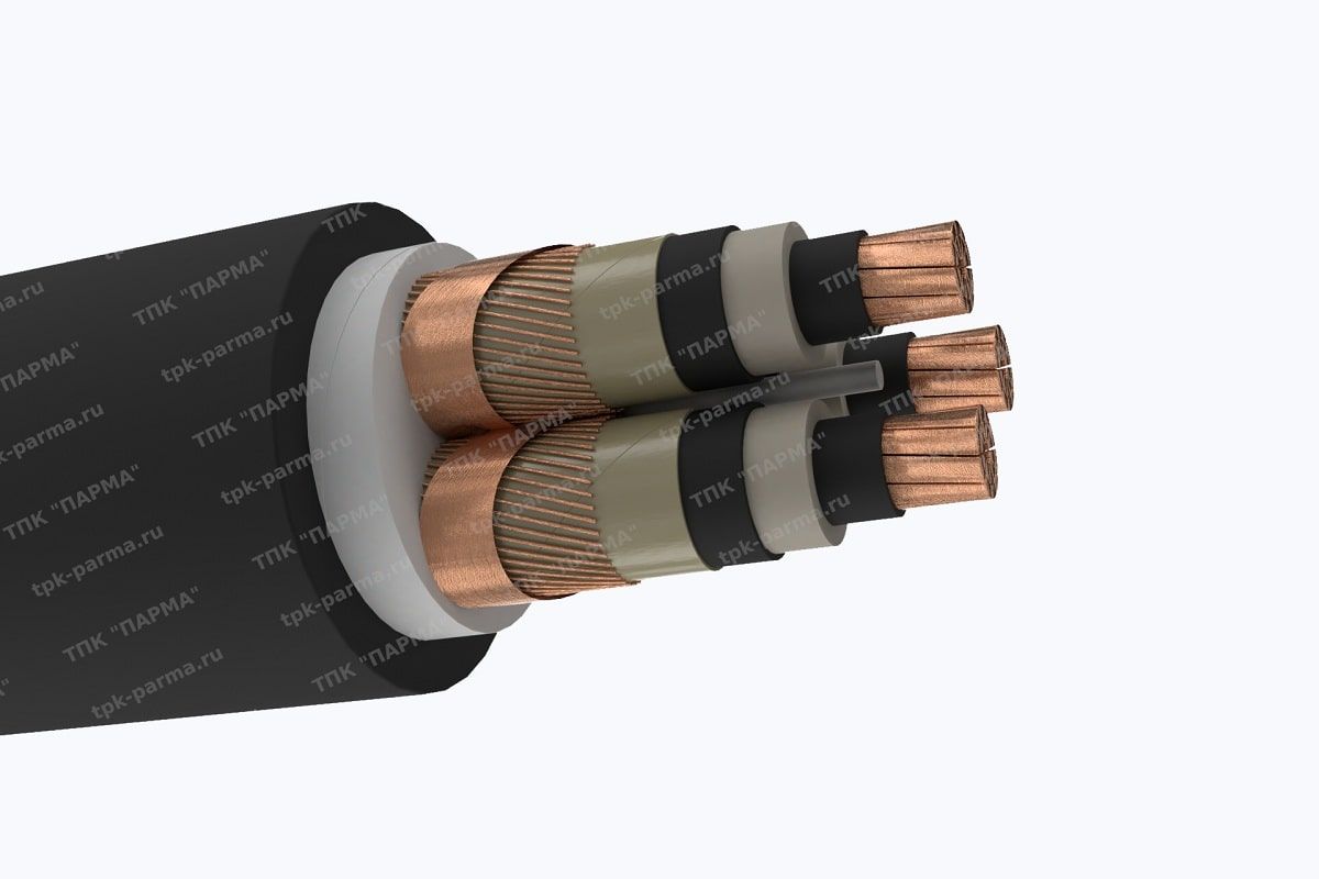 Фотография провода Кабель ПвВнг(B)-LS 3х400/35 - 20кВ